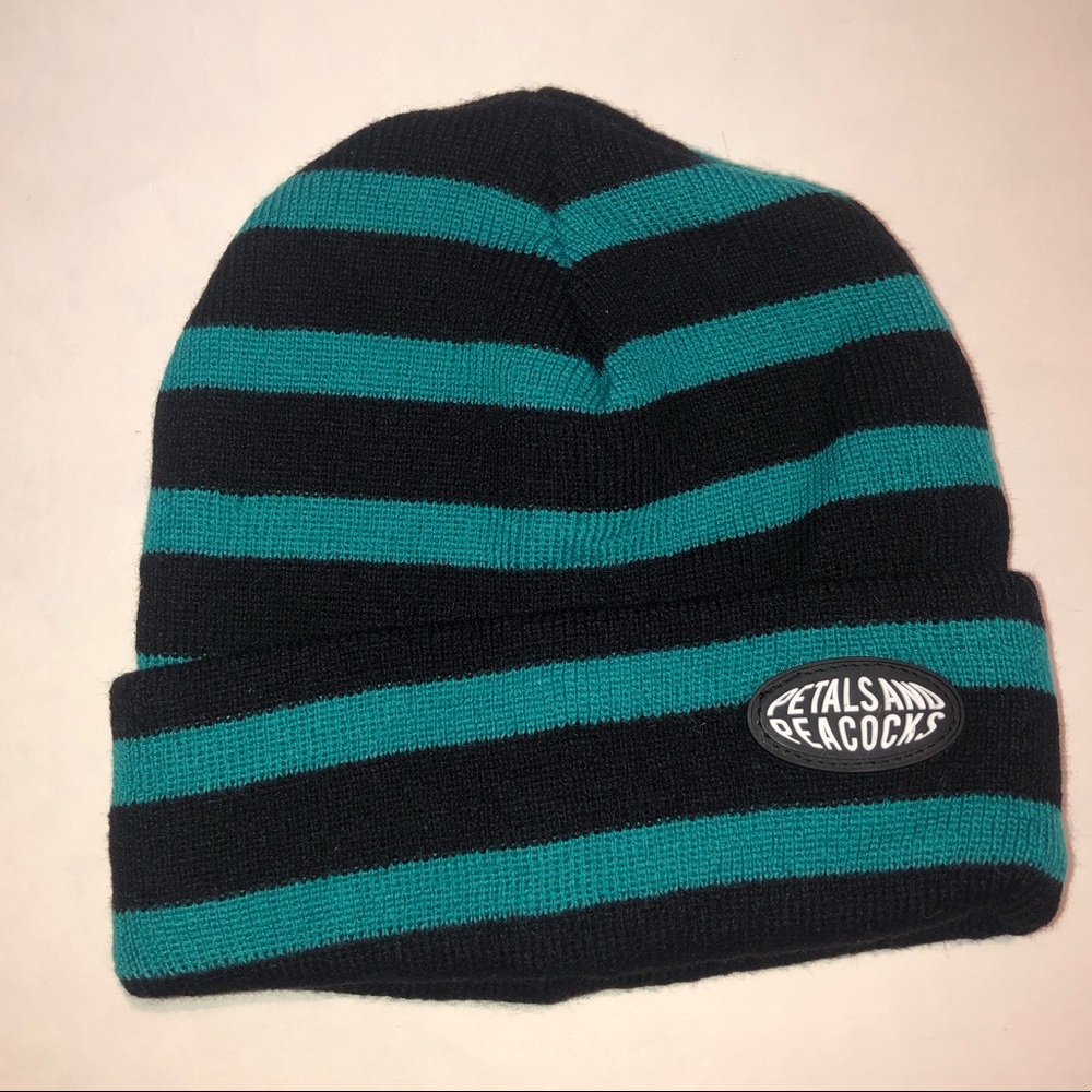 Petals and Peacocks Beanie BNWOT